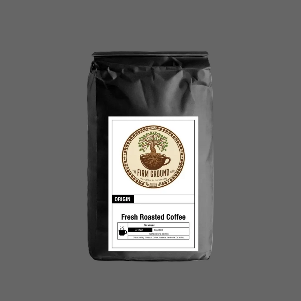 Firm Ground Coffee The Cowboy Blend | Bold Dark Roast Coffee for Faith & Ranch Life
