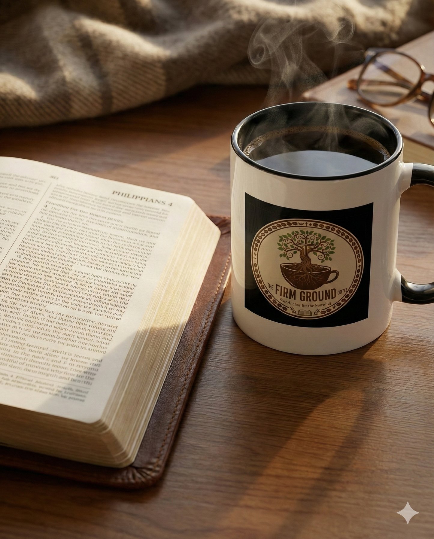 FIRM GROUND:   30 Morning Devotions to Start Your Day with Faith and Strength