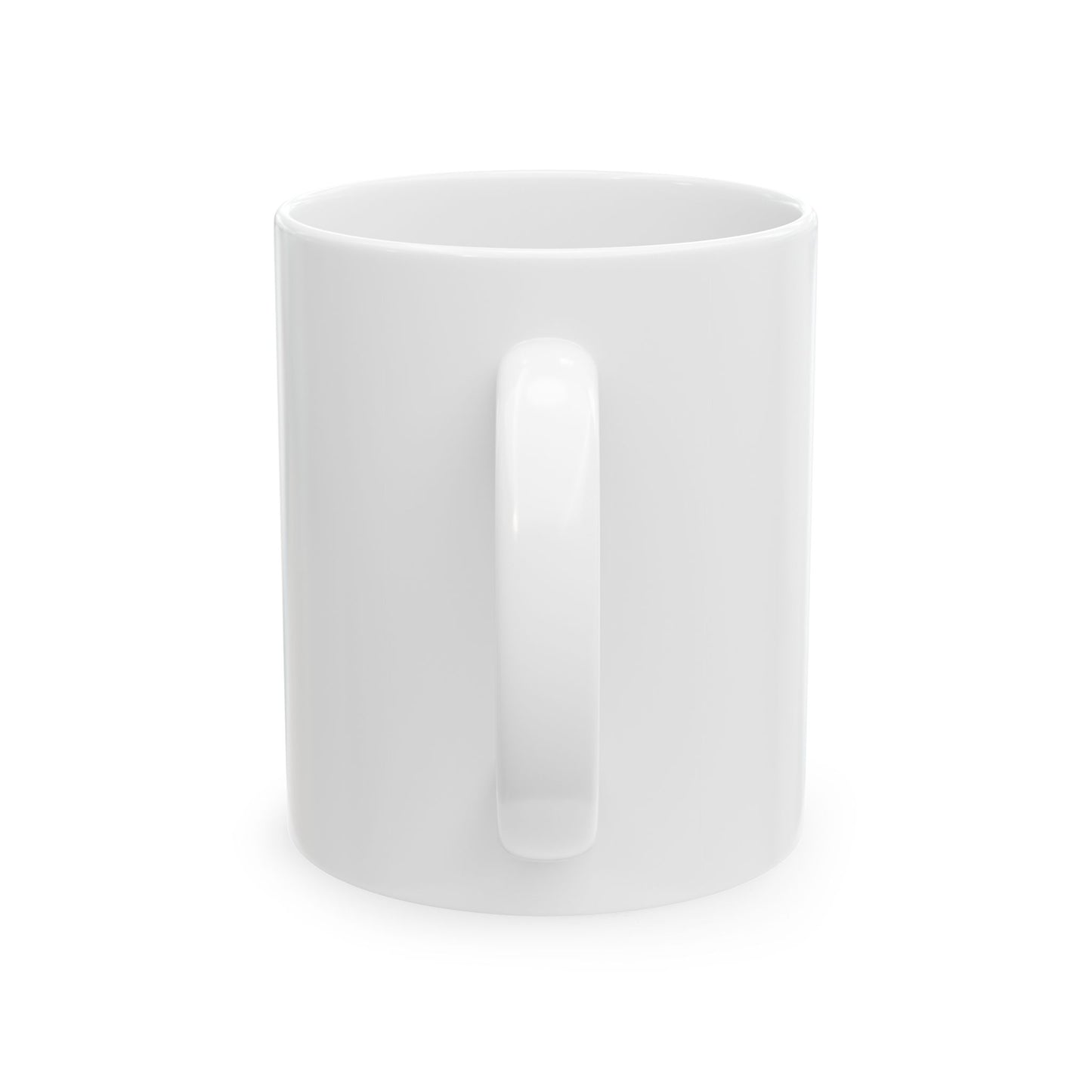 Firm Ground Coffee ceramic mug with tree logo design for daily coffee ritual